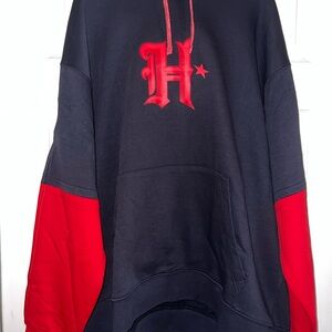 Houston Texans Nike Alternative Logo Club Tri-Blend Hoodie